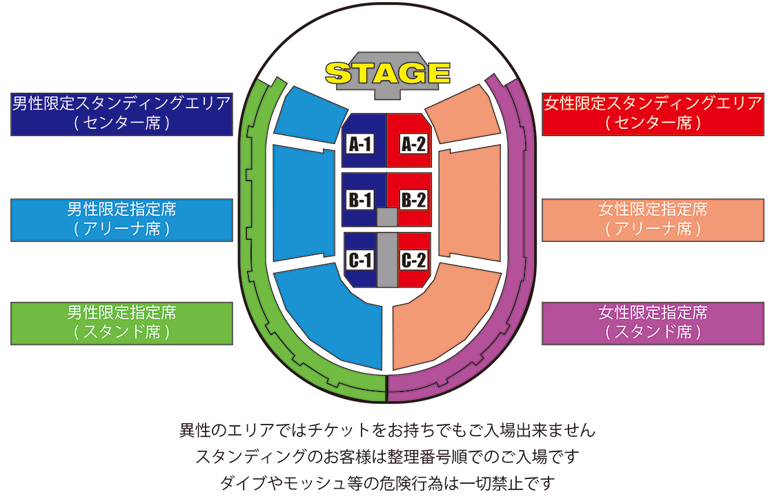 座席図