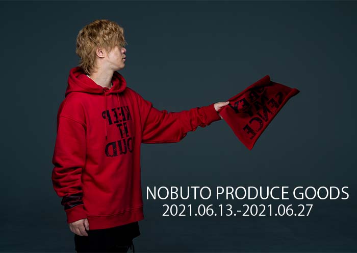 【グッズ通信販売】信人 Produce Goods「W FACE HOODIE」