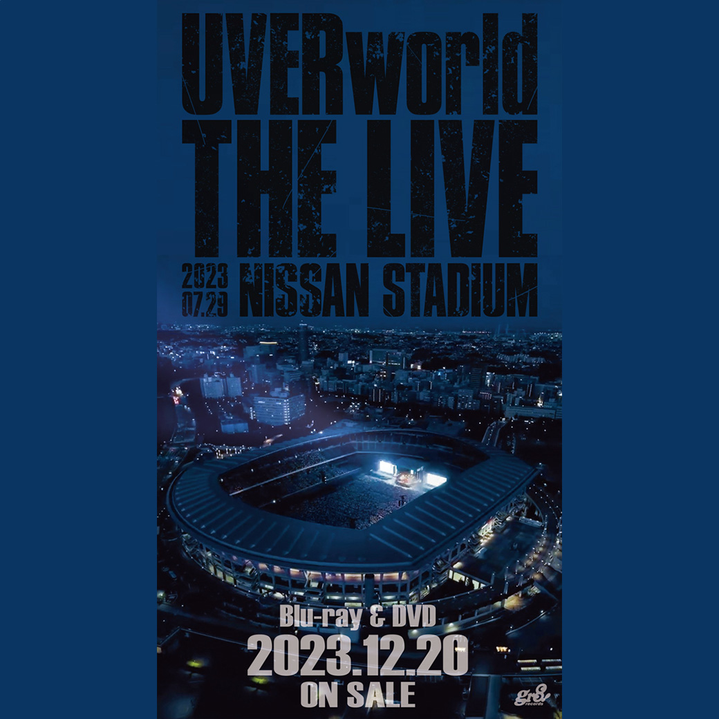 新品 送料込 UVERworld/THE LIVE at NISSAN STAD