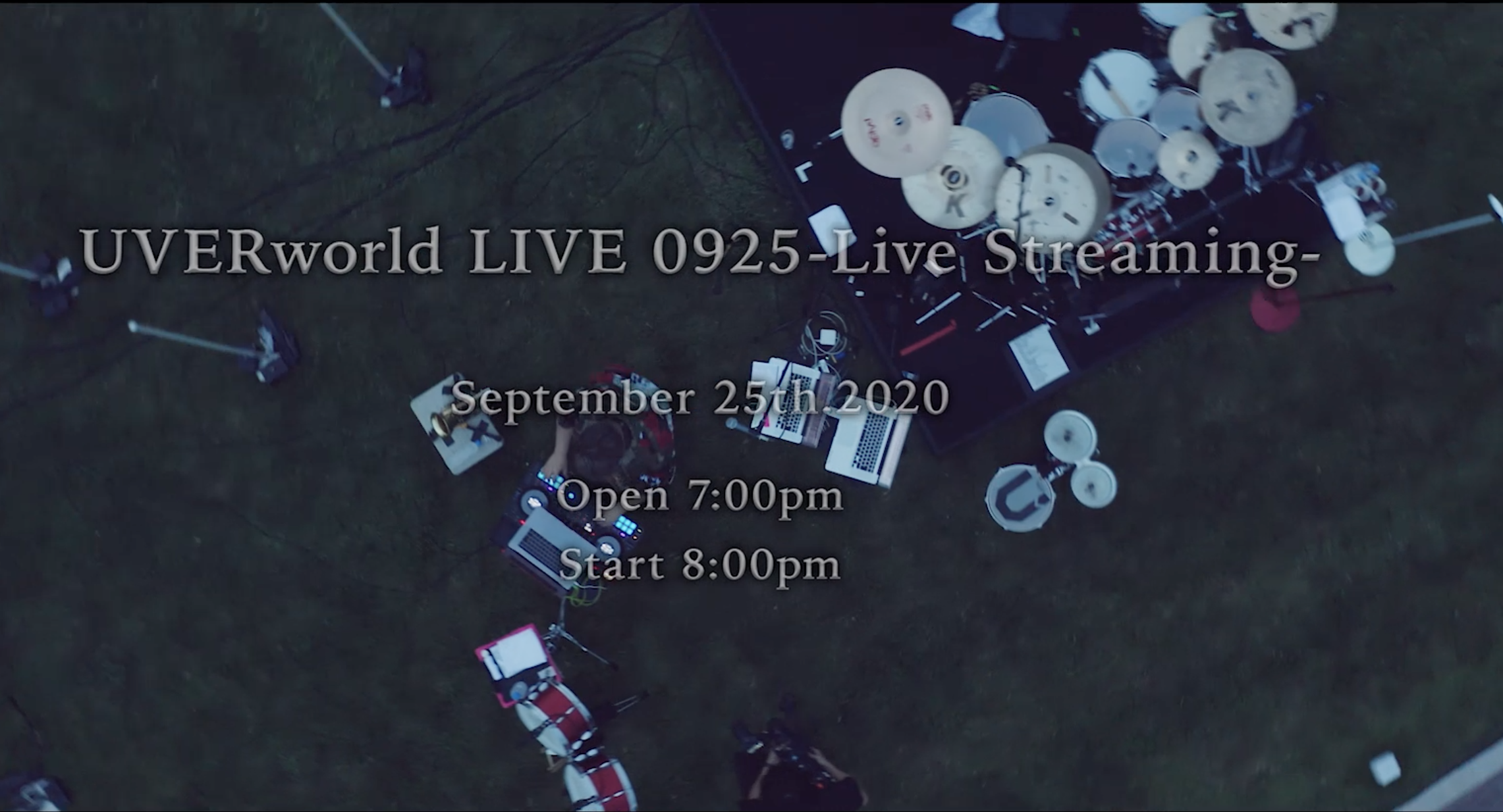 【ご案内】UVERworld LIVE 0925-Live Streaming- に関して