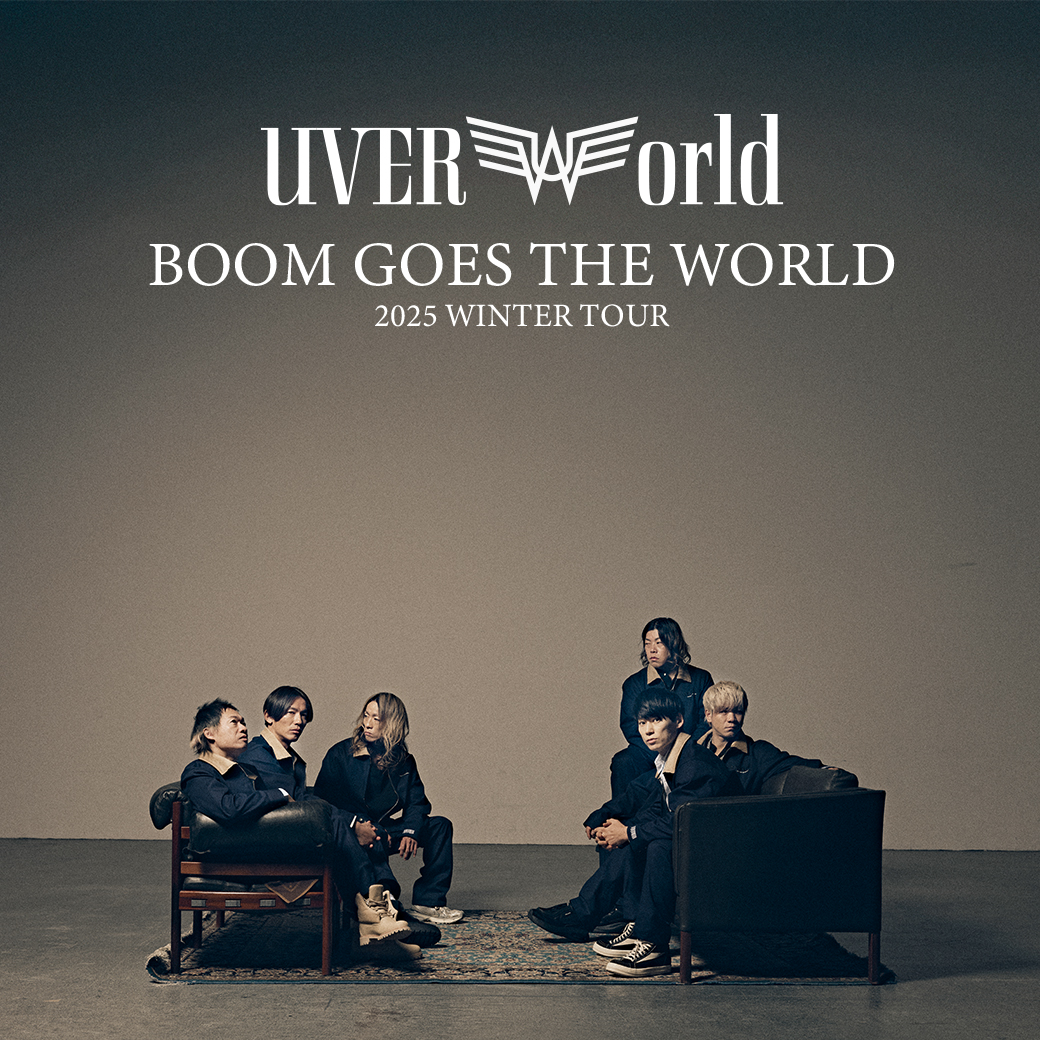 【LIVE】UVERworld 2025 WINTER TOUR "BOOM GOES THE WORLD" 開催決定